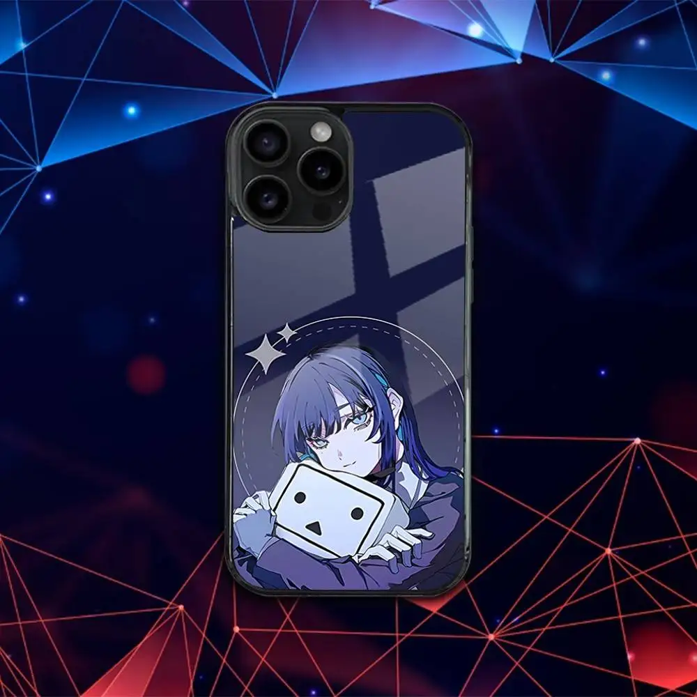 حافظة هاتف A-Ado K-Kyogen X Uta لهاتف iPhone 17,16,15,14,13,12,11,Pro,Max,Plus,Mini,SE4,E شحن لاسلكي Magsafe مغناطيسي