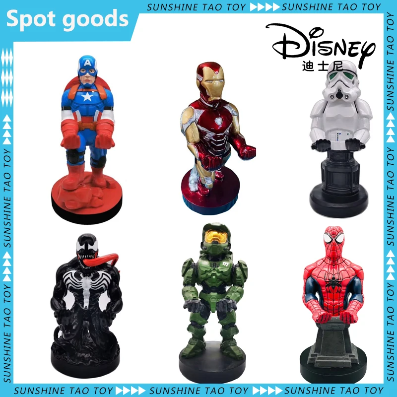 

Disney Game Controller Phone Holder Mickey Stitch Woody Joystick Display Stand Gaming Pc Ps5 Switch Gaming Accessories