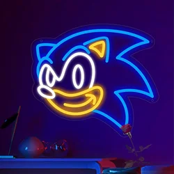 Anime Neon Signs USB Powered Dimmable LED Neon Light for Kids Bedroom Game Room Man Cave Wall Decor Chirstmas Birthday Gift