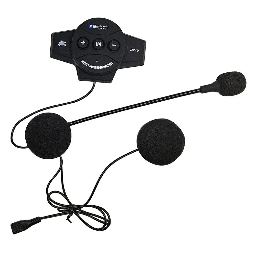 

Motorcycle Wireless V4.1 Helmet Headset Wireless Moto Stereo Earphone MP3 Music Handsfree Interphone Headsets