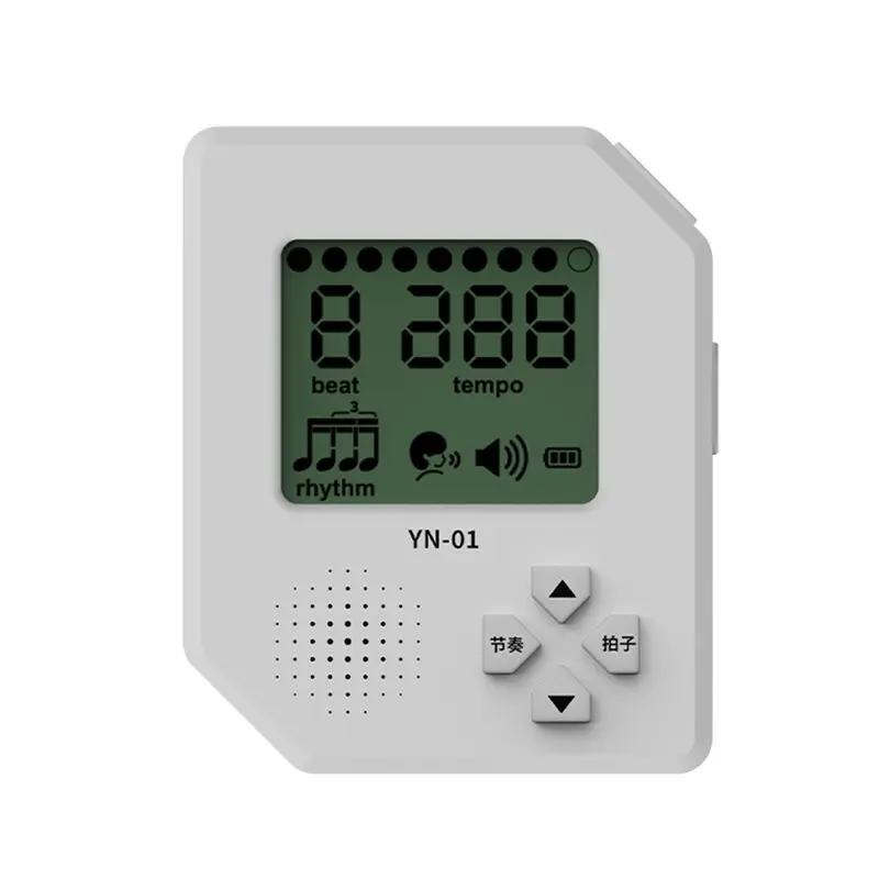 【VENDA RÁPIDA】Metronomo, Jogging, Treinos e Treinamento de Ritmo Metrônomo de Temperatura Dupla para Música e Corrida Portátil, Clipe Embutido