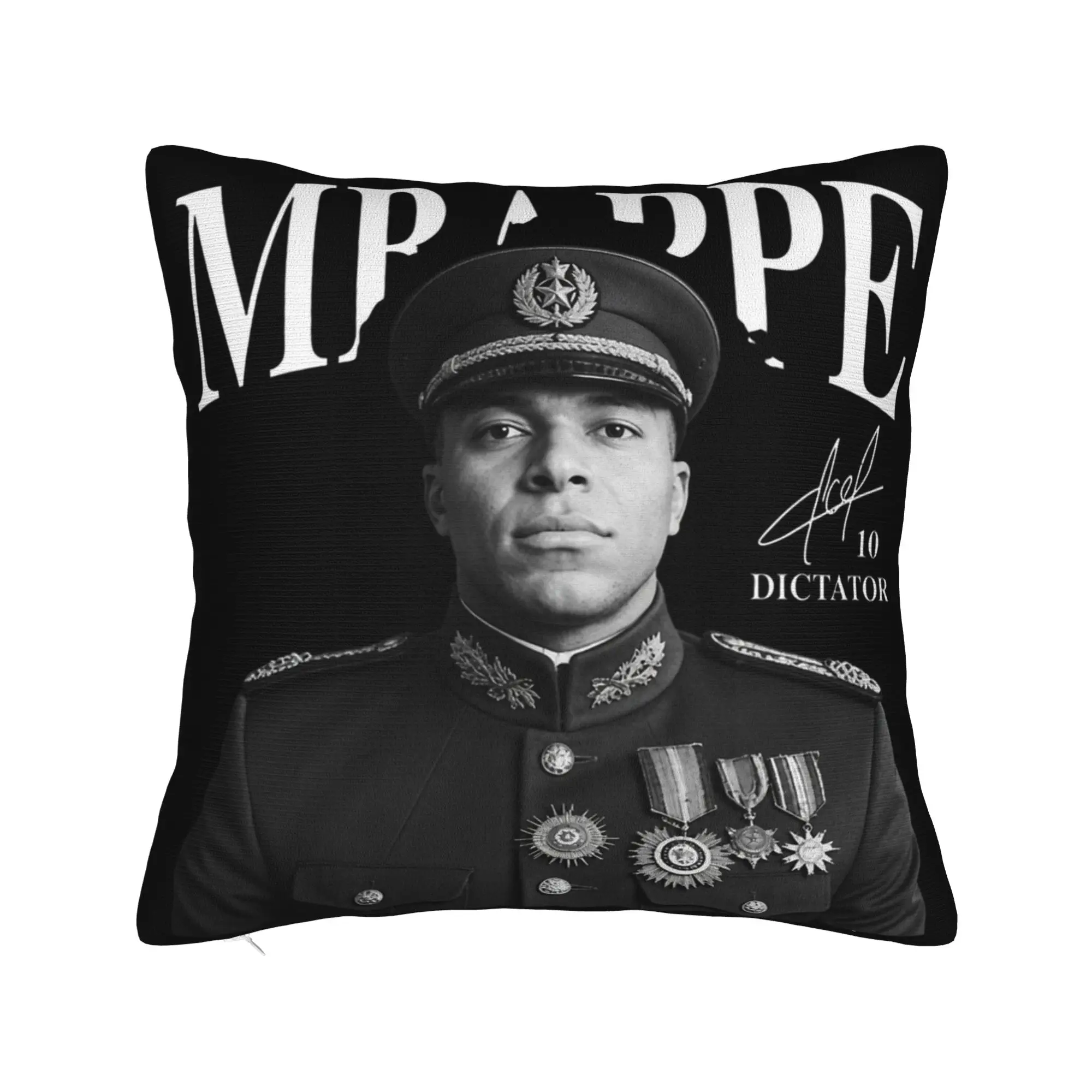 KM Mbappes Dictador Meme Pillow Cover Merchandise Printing Cushion Cover Decoration  Pillow Case Cover Home Multiple Sizes