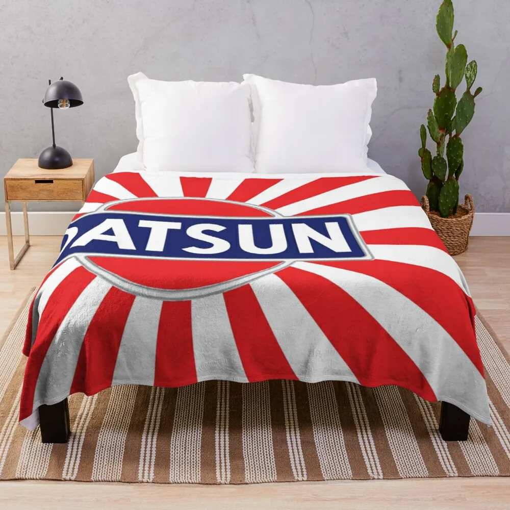 

Vintage Datsun Sun-ray Throw Blanket furry blankets travel blanket blankets for sofas blanket fluffy