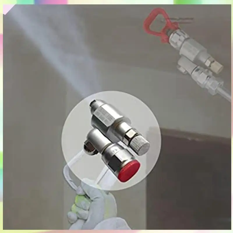 Conjunto de válvula cleanshot b23b, adaptador de spray mal ventilado, junta adaptadora de spray mal ventilado, pistola de pintura sem ar, junta giratória