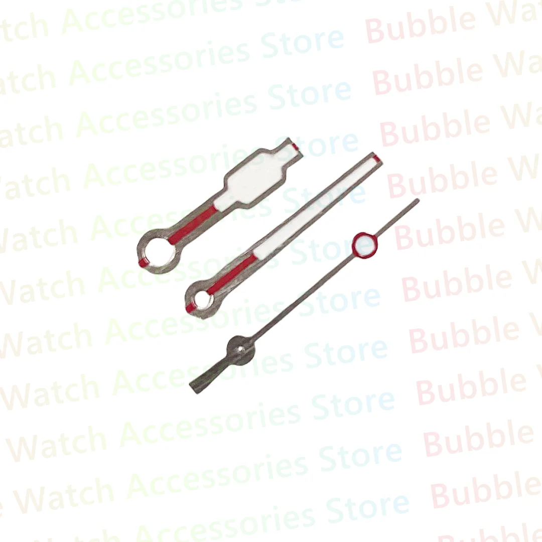 

Modified Watch Accessories With White Red Color Matching Green Luminous Pointers Fit For NH35/NH36/4R/7S