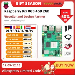 Raspberry Pi5 8GB 4GB 2GB Laptop,Raspberry pi 5 MIni PC Computer,2.4GHz 64bit Quad-core Arm Cortex-A76,Bluetooth5.0,BLE Wireless