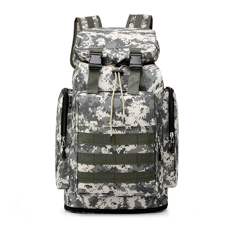 Imagem -03 - Mochila Tática Militar Expansível Bolsa de Viagem Masculina Escalada Caminhada Bolsa de Montanhismo Embalagem Exterior