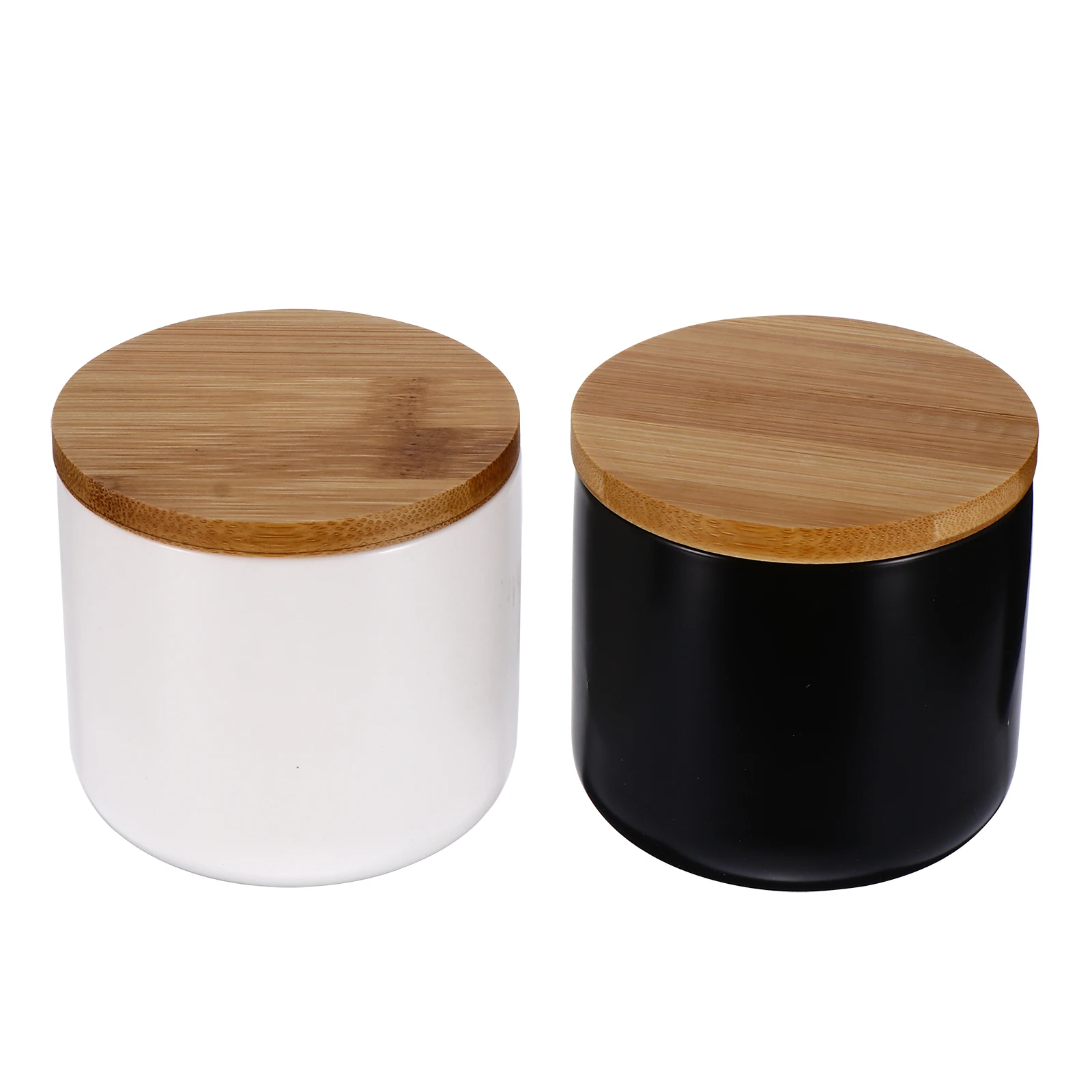 

Ceramic Storage Jar Canister Airtight Portable Small Snack Tea Container Sealed Lid Eco Friendly Lightweight for Dry
