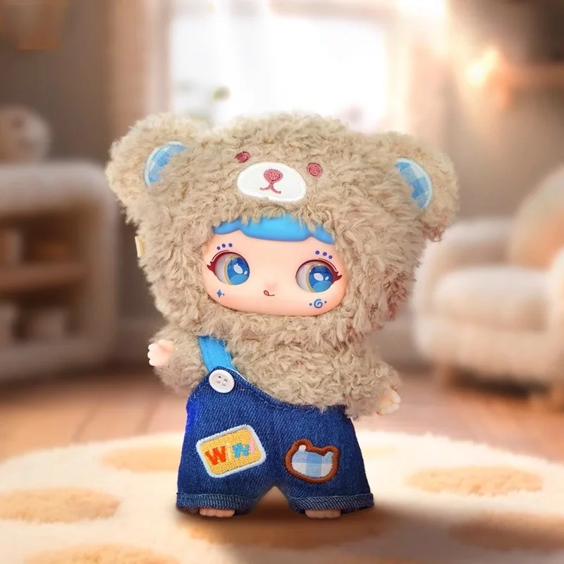 جديد Wiwi Forest Secret World Series الفينيل القطيفة صندوق أعمى لطيف سطح المكتب الديكور على ظهره قلادة العنصر العصري مفاجأة هدية