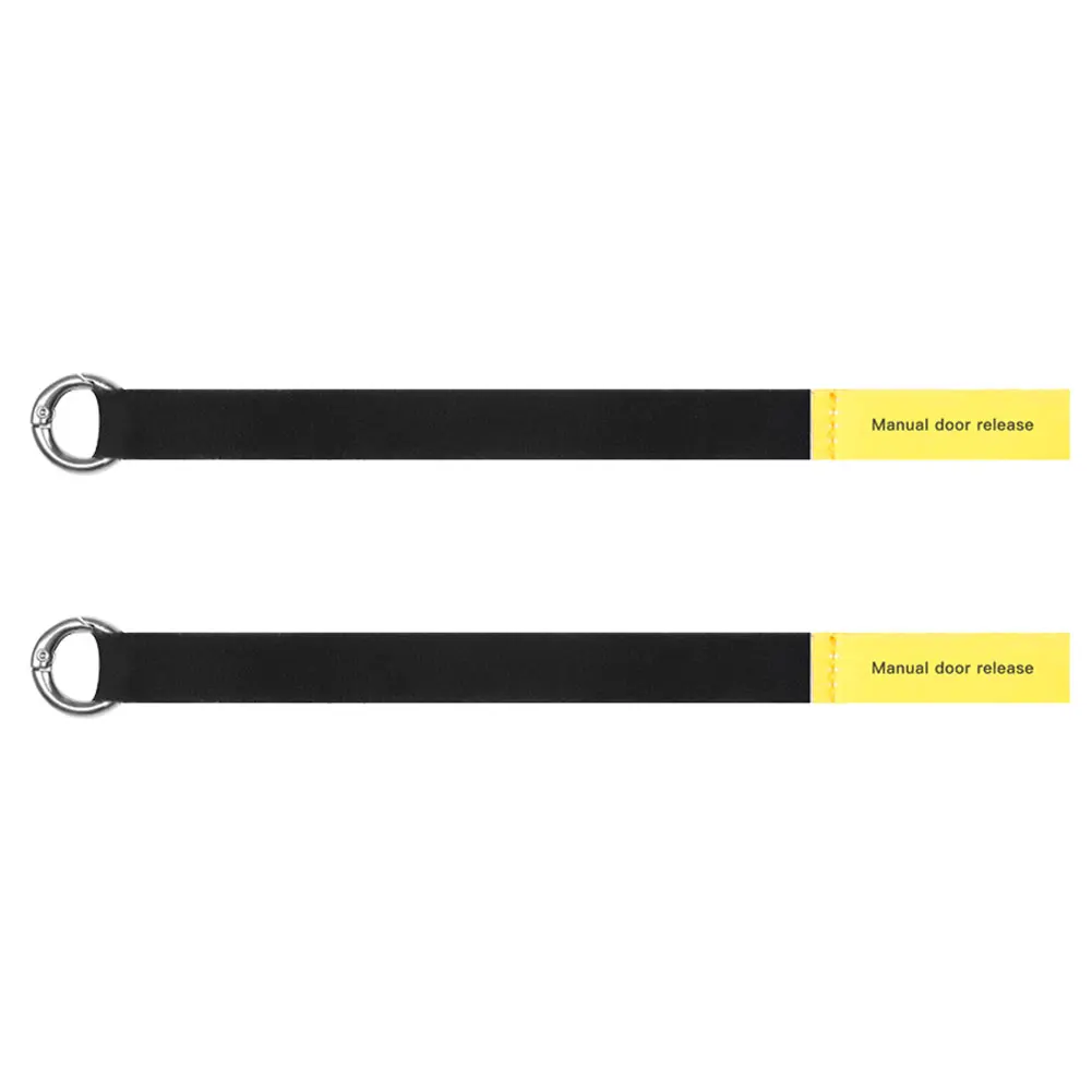 Car Door Emergency Handle Manual Door Release Rear Door Mechanical Switch Extended Back Door Release Handle for Tesla Model Y