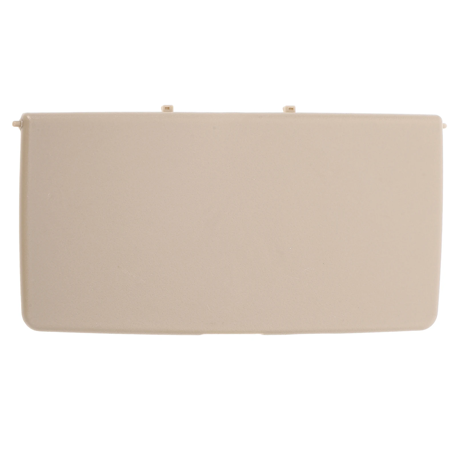 

Visor Makeup Mirror Cover Light Grey PVC Accessory Auto Vanity Cover Driver Passenger Side Easy Clean Portable Car Decor