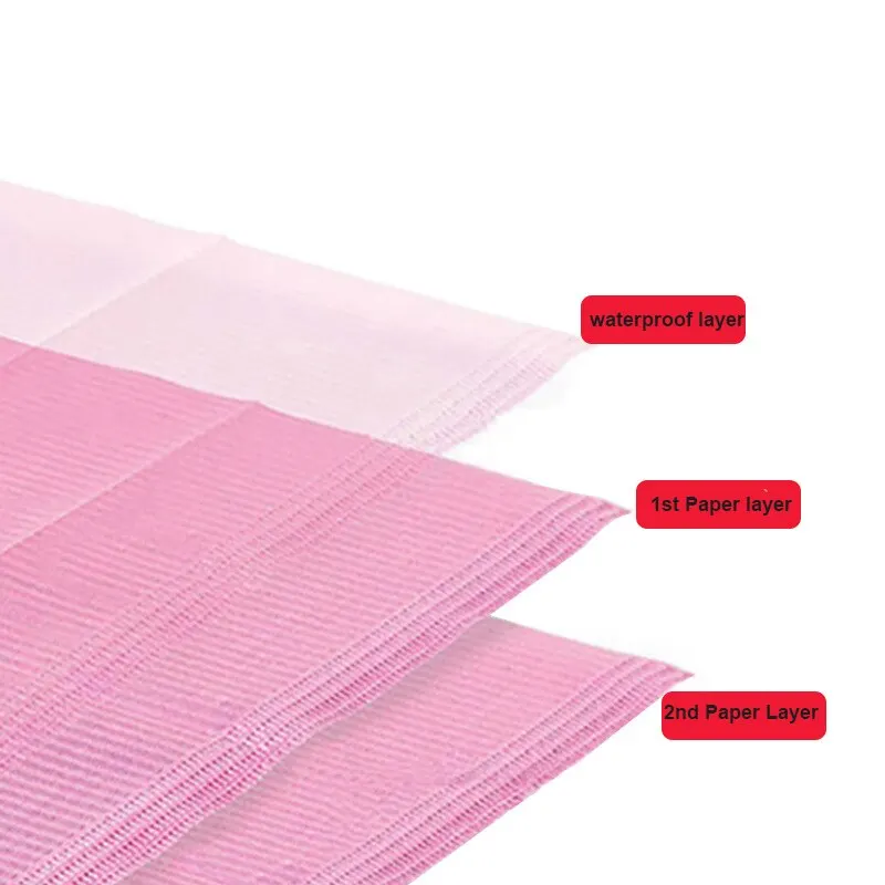 50pcs/Pack Nail Art Table Mat Disposable Clean Pads Beauty For Nails Care Polish Waterproof Tablecloths Manicure Tool Lint Paper