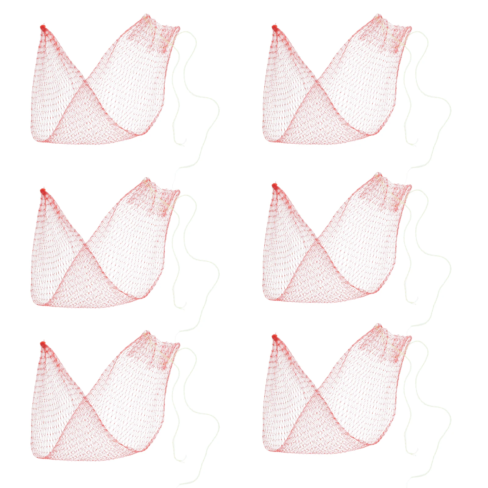

100 Pcs Watermelon Net Bags 13 8 Inch Reusable Elastic Vegetable Fruit Mesh Storage Drawstring Produce Bag for Melon Cucumber