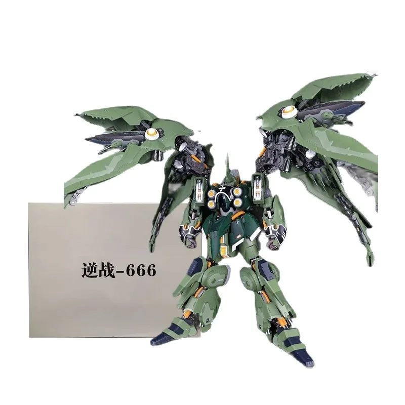 In Stock Nz-666 Kshatriya Alloy Mc Metal Build Mb Type 1/100 Action Figure High Quality Collectible Robot Figures Kids Gifts Toy
