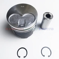 4PCS WLT Piston WL01-23-201 for Mazda B2500 2.5TD WL T WL-T turbo engine 1998-