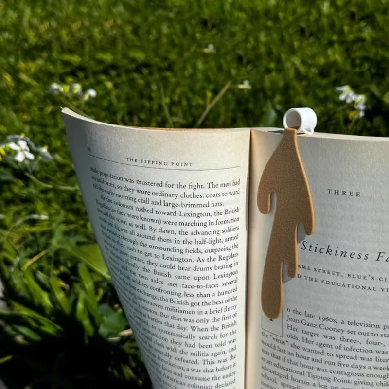 Creative Coffee Splash Bookmark Stylish Functional Accessory for Book Journals Perfect Gift Book Coffee Lovers Cute Reading Gift