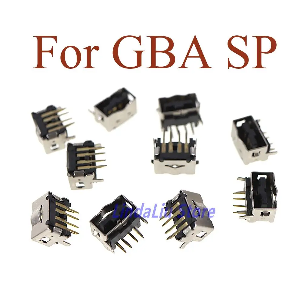 Nintendo Gameboy Advance gba spコンソール用プラグコネクタ,充電ソケットポート,ピース/ロット