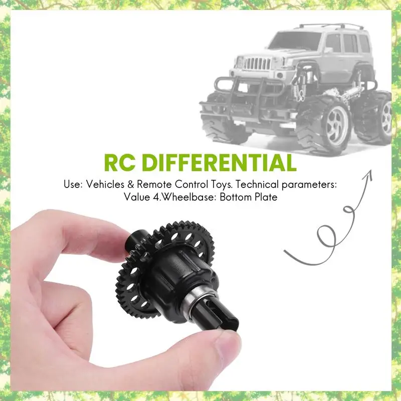 Ensemble d'engrenages différentiels centraux Eco-Friendly-46T pour modèles DF 6684 Kyosho 1/8, ensemble d'engrenages différentiels pour voiture Buggy et camion