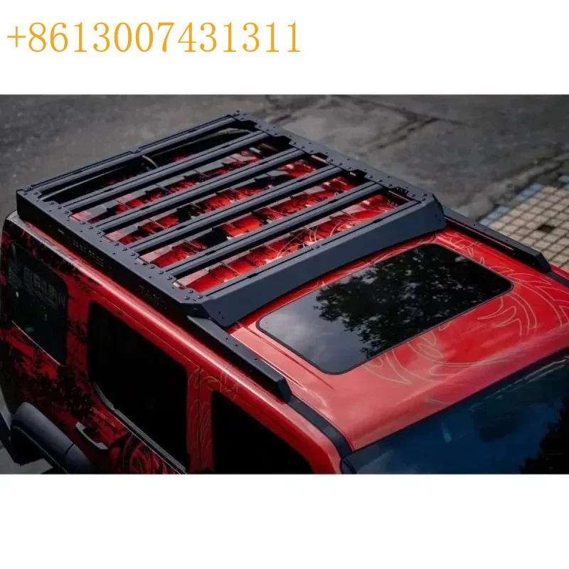 

New Modified Aluminum Alloy Roof Luggage Rack & Roof Platform Set