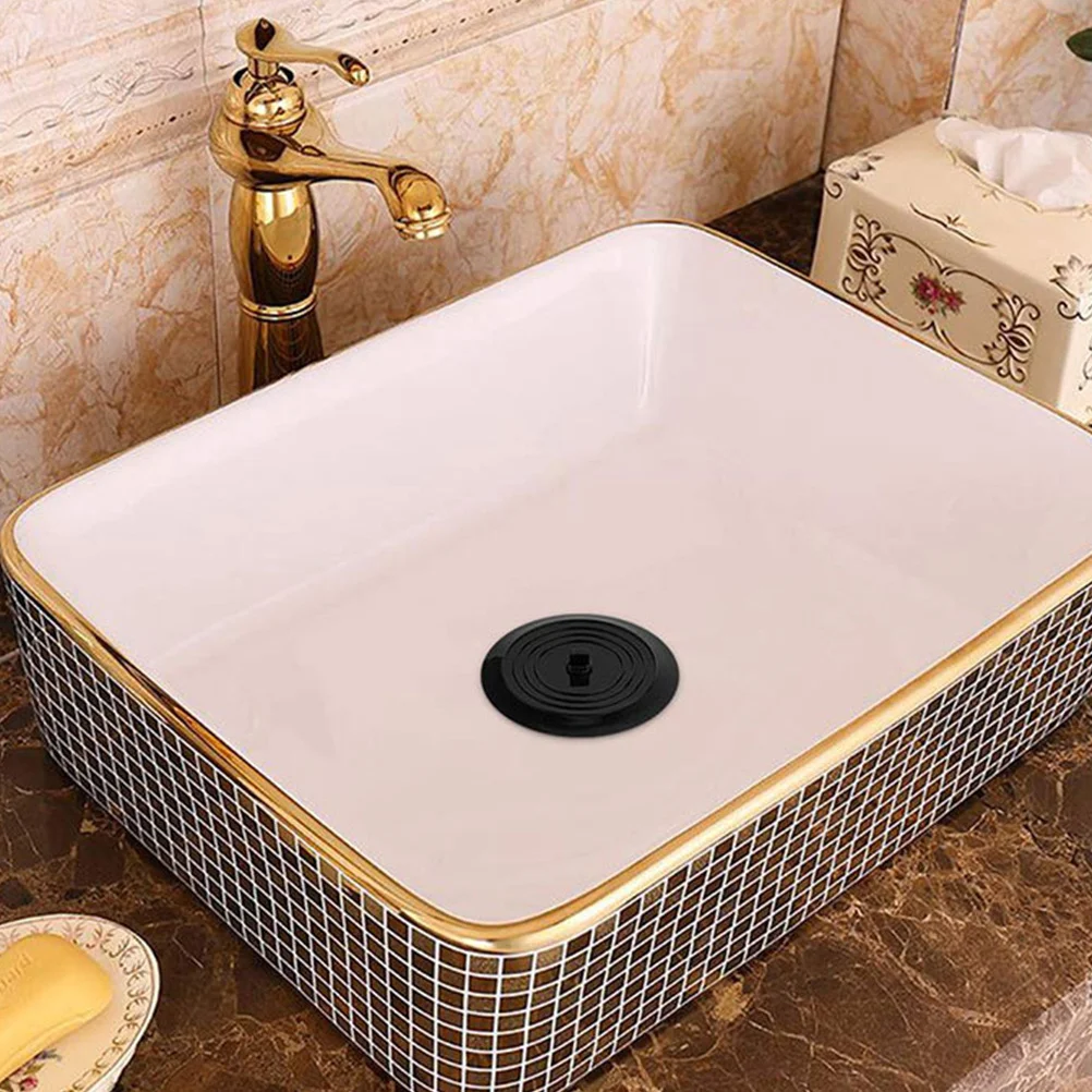 

2Pcs Tub Stoppers Drain Plug for Kitchen Bathroom Easy to Clean Silicone Material Bathtub Plug Bathtub Stoppers