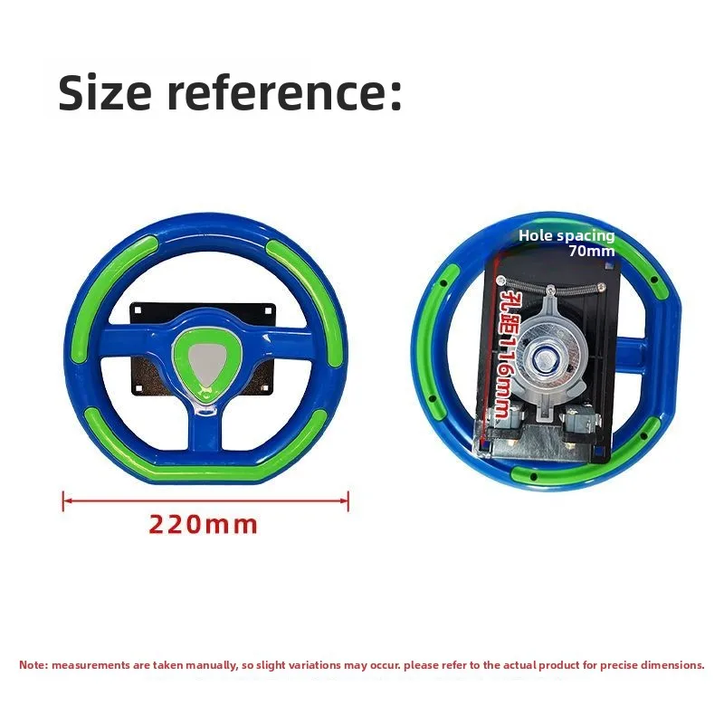 flame-racing-game-steering-wheel-for-kids-with-anti-slip-grip-universal-arcade-controller-coin-operated-games