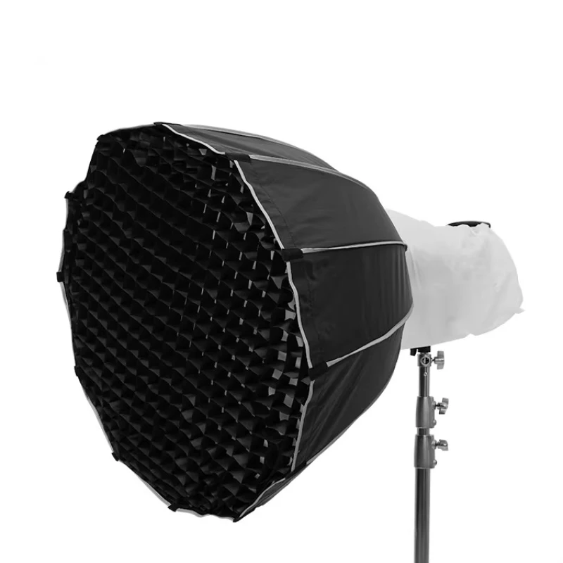 

Ручная складная подставка Bowens 90 см, вспышка для фотосъемки, внешний свет, софтбокс для парабалы с сеткой