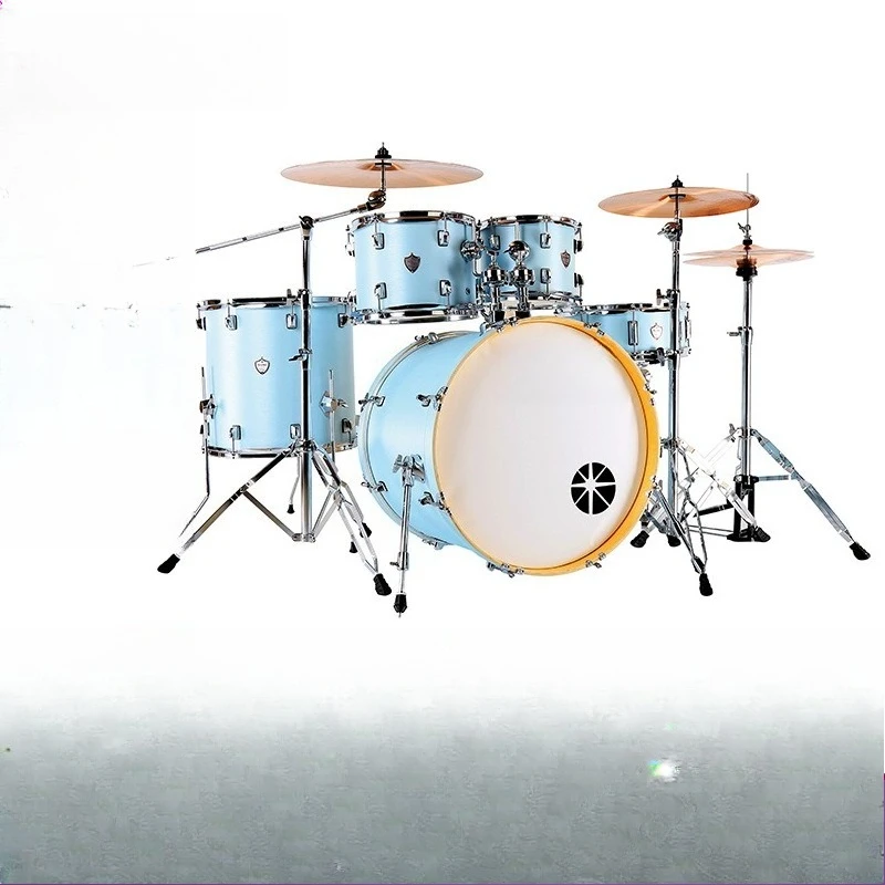 Drum set Brass cymbals Adult professional playing Five drum set Four cymbals Wholesale Jazz drum set