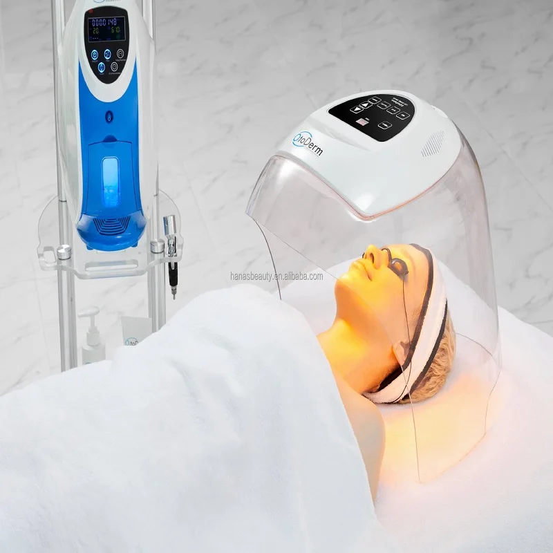 

O2 to Derm with LED Oxygen Dome Facial Therapy Machine for Skin Rejuvenation