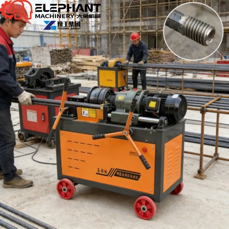 Automatic Thread Rolling Machine For Thread Rod Stud Bolt Making Hardware Production Line Equipment