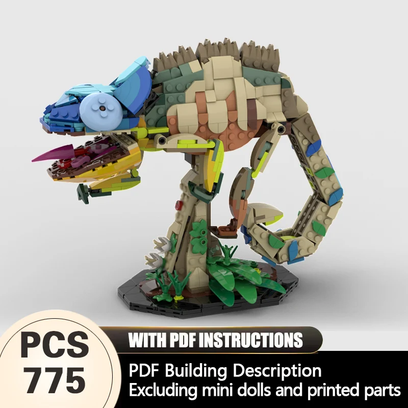 

Creators Animal Series Model MOC Building Bricks Prehistoric Creature Modular Technology Gifts Holiday Assemble Children Toys