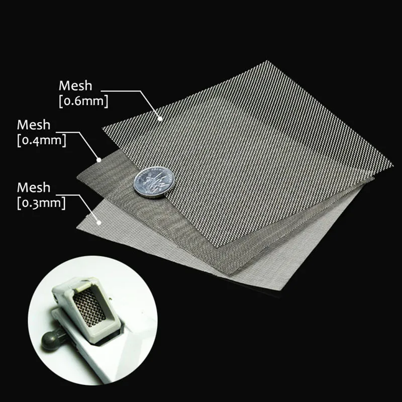 Model detailing material For Mecha stainless steel Air outlet network Metal mesh etched sheet