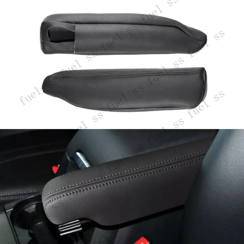 S+ 2Pcs Seat Armrest Handle Cover Black For Land Rover Range Rover Sport 2005-2013