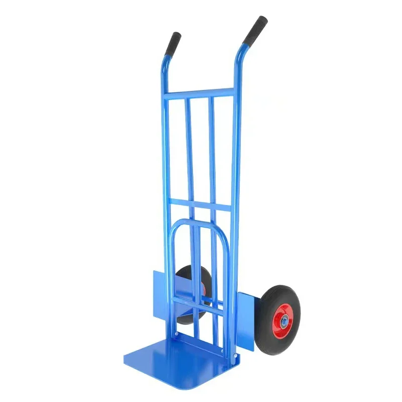 Wheeled Trolley, Load-bearing Capacity 250kg, 10-inch Wheels, Heavy-duty Warehouse Use, Outdoor Industrial Use