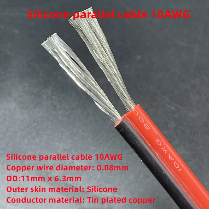 10 Awg Silicone Rub…