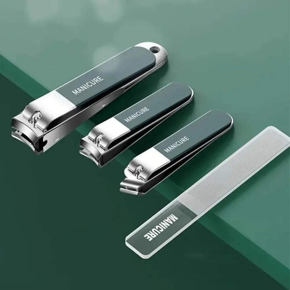 Conjunto de cortador de unhas de aço inoxidável durável portátil multifuncional ferramentas de corte de unhas alicate de pele morta ferramentas de manicure