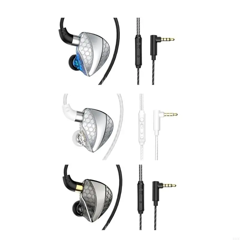 83cc Hi6t Dynamisches Dynamic Ohrhörer stereoierte Musikkopfhörer mit Mikrofon für Sport