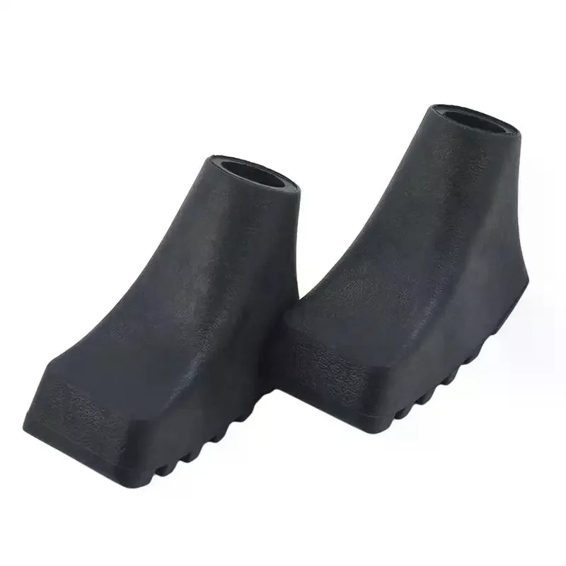 10Pcs Rubber Pads Buffer Replacement Tips Nordic Walking Trekking Pole Tip Protectors Hiking Stick No Slip Wear Proof