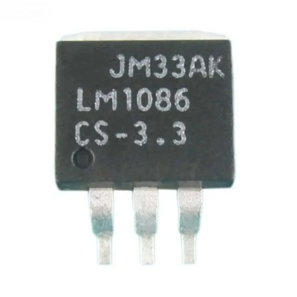 10pcs/lot LM1086CS-3.3 LM2599S-ADJ Brand-new TO-263