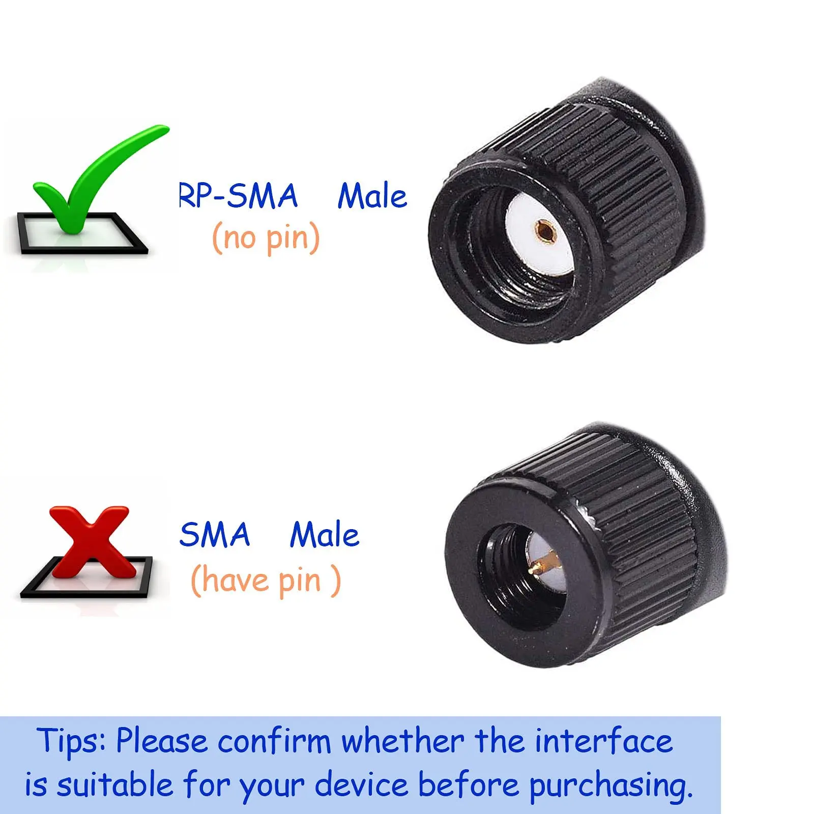 Dualband-WLAN 2,4 GHz 5 GHz 5,8 GHz 3 dBi MIMO RP-SMA-Steckerantenne (2er-Pack) für WLAN-Router, drahtlose Netzwerkkarte, USB-Adapter
