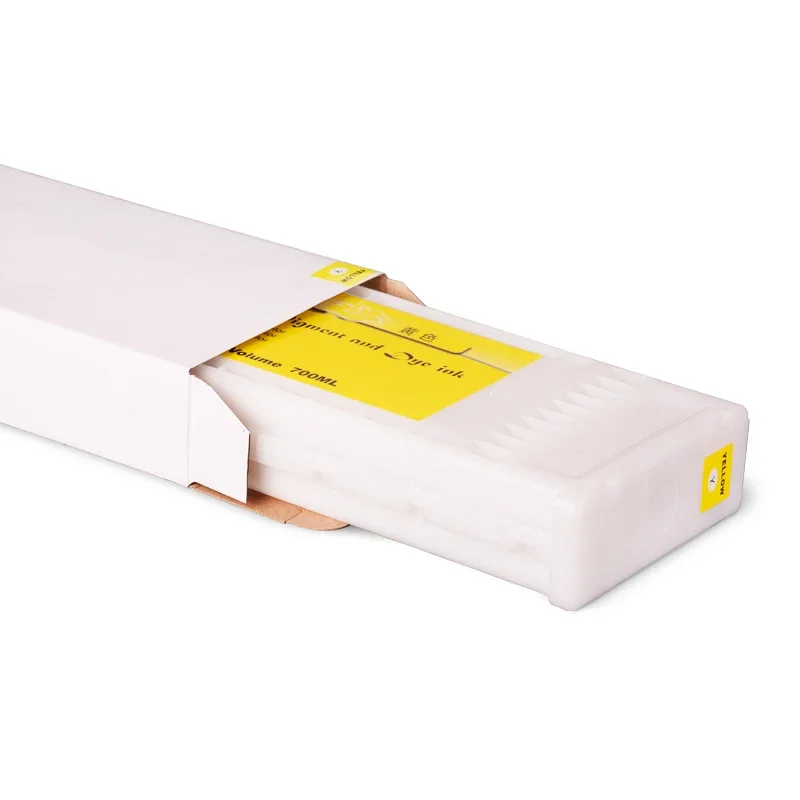 For Epson SureColor F2000 F2100 F2150 F2160 T7251-T7254 T725A T7251 Compatible Ink Cartridge Filled With DTG Ink 600ML/PC