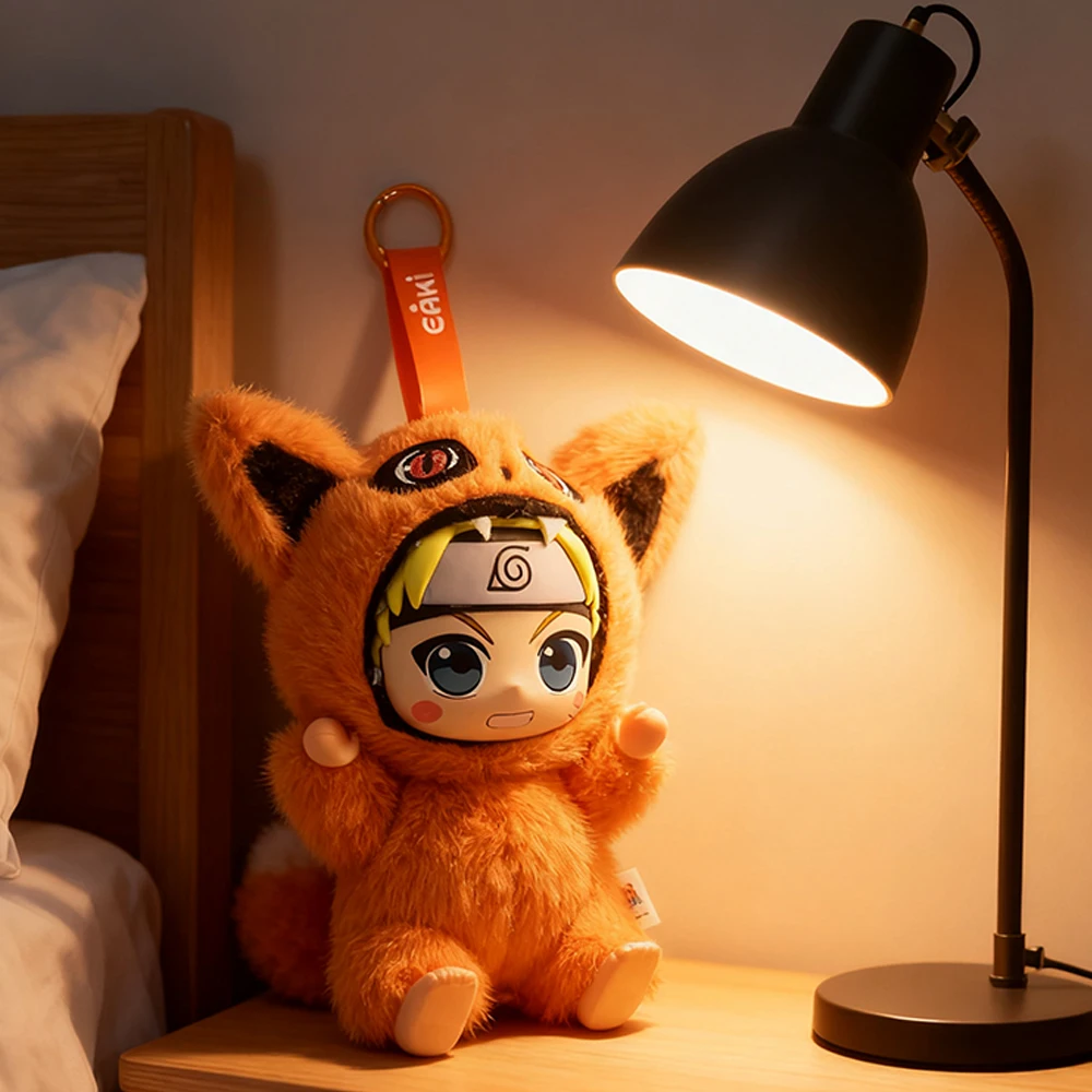 

Naruto Shippuden Beast Party Series Blind Box Uzumaki Naruto Hatake Kakashi Vinyl Face Plush Doll Hand-Made Ornaments Gift