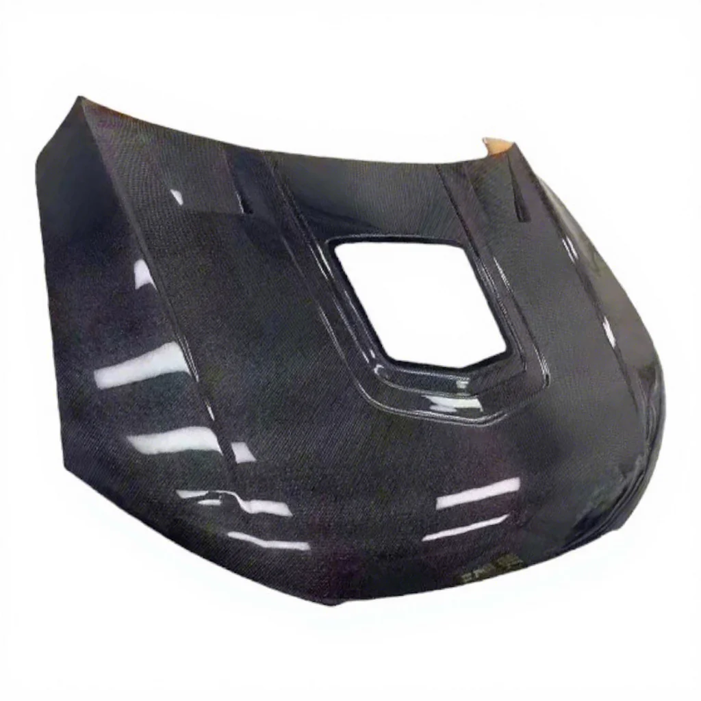 

High Quality ForAudi A7 2012 New Condition Front Vent Hood Body Kit With Screws Carbon Fiber