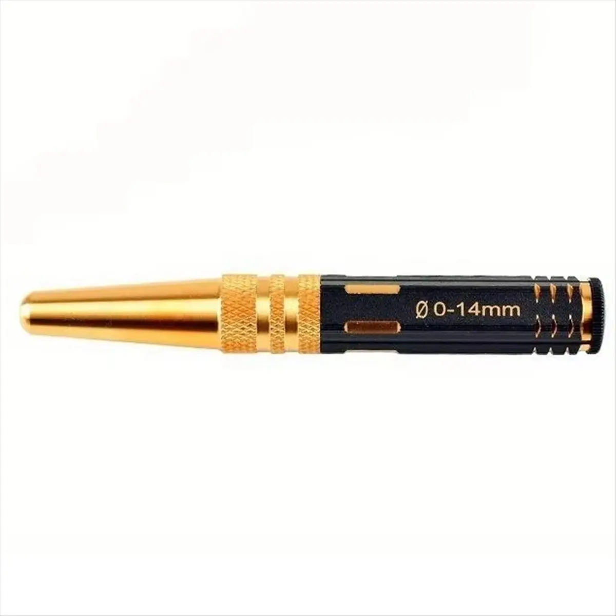 COFA High End Aircraft Model Tools - Hexagonal Titanium Plated Stainless Steel 0-14mm Reamer