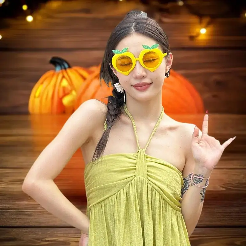 إكسسوار للحفلات بطابع هاواي، نظارات مضحكة لديكور أعياد الميلاد في حوض السباحة الصيفي على الشاطئ