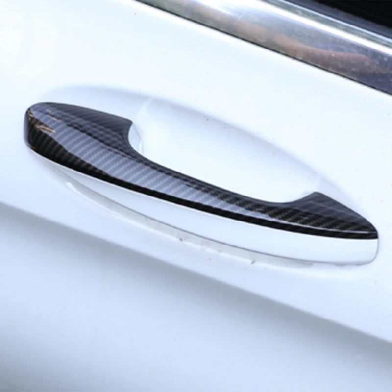 Leading-Carbon Fiber Door Handle Cover Trim For Mercedes Benz B Class W247 2019 2020 A Class A180 A200 A250 W177 V177