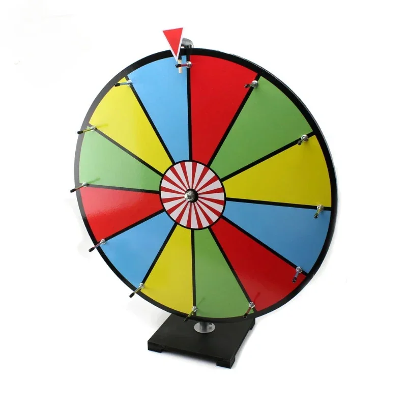 Manufacturer Sales Activity Game Round Color Prize Wheel Raffle Wheel