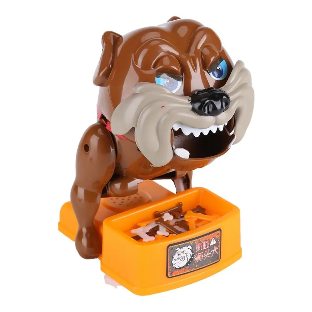 Giochi di plastica Flake Out Bad Dog Simulazione multifunzionale Gioco da tavolo per cani Collezione elettrica Gioco spaventoso per morso di dito