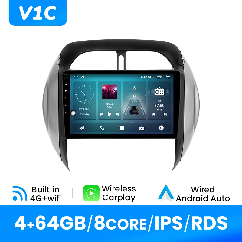 Autoradio Speler Voor Toyota RAV4 RAV 4 2003 2004 2005 IPS GPS 4G Wifi Draadloze Android Auto Carplay multimedia Speler