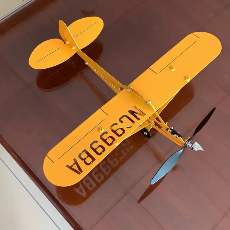 

Metal Airplane Wind Spinner - Garden Decorative Propeller, Outdoor Iron Art Plane Model, Unique Yard Decor Gift