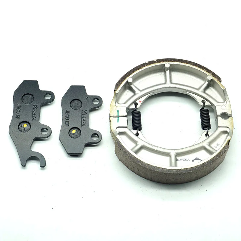 Pastillas de Freno Delanteras y Traseras para Motocicleta SUZUKI EN125-2 2005 EN125-2A Fabricadas en China 2005-2019 GN125-2F 2012-2018 GN125-3F 2019 2020